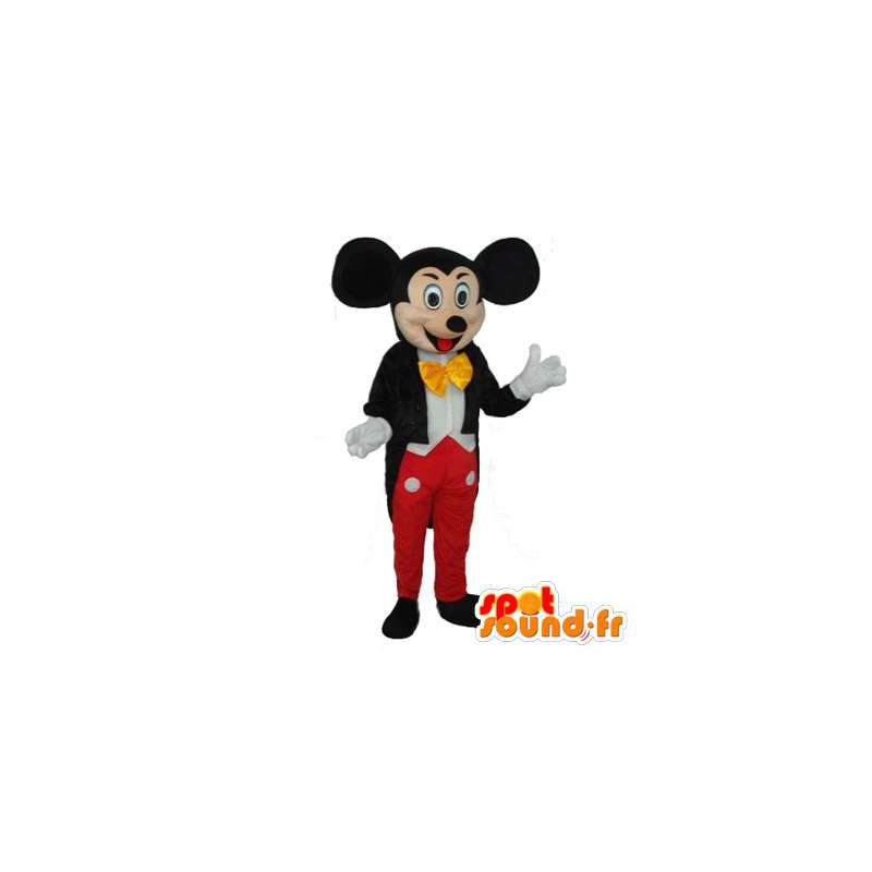 Maskotti Mikki kuuluisa Disney hiiri. puku Mikki - MASFR006535 - Mikki Hiiri Maskotteja