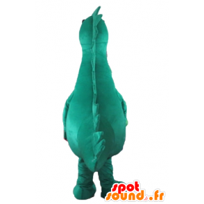 Maskotka duży zielony dinozaur z Denver, ostatni dinozaur - MASFR22880 - dinozaur Mascot