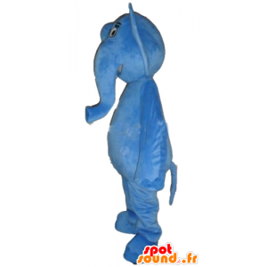 Mascota del elefante azul, gigante y totalmente personalizable - MASFR22911 - Mascotas de elefante