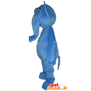 Mascota del elefante azul, gigante y totalmente personalizable - MASFR22911 - Mascotas de elefante