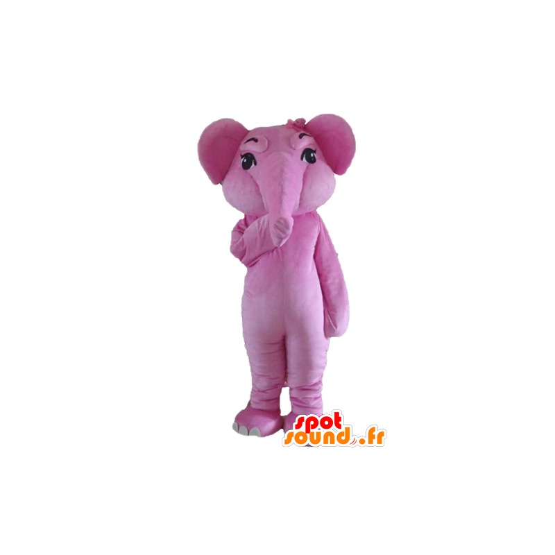 La mascota de Pink Elephant, Gigante y totalmente personalizable - MASFR22912 - Mascotas de elefante