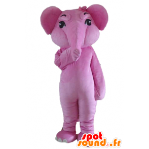 La mascota de Pink Elephant, Gigante y totalmente personalizable - MASFR22912 - Mascotas de elefante