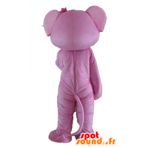 Mascotte d'éléphant rose, géant et entièrement personnalisable - MASFR22912 - Mascottes Elephant