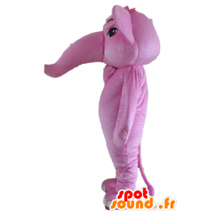 Mascotte Pink Elephant, Gigante e completamente personalizzabile - MASFR22912 - Mascotte elefante
