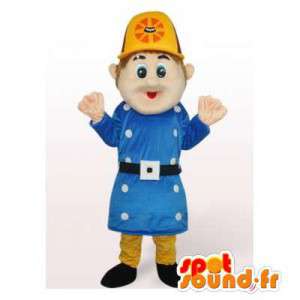 Constable maskot. Ano policista Costume - Maskoti muž - MASFR006539 - SpotSound.fr
