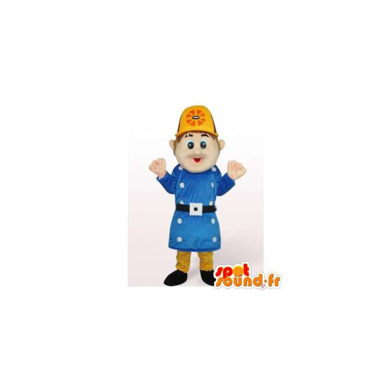 Constable maskot. Ano policista Costume - Maskoti muž - MASFR006539 - SpotSound.fr