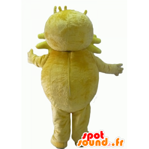 Maskot store gule fyr, bart - MASFR22938 - Ikke-klassifiserte Mascots