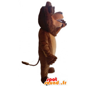 Brown-Löwe-Maskottchen mit einer schönen Mähne - MASFR22957 - Löwen-Maskottchen