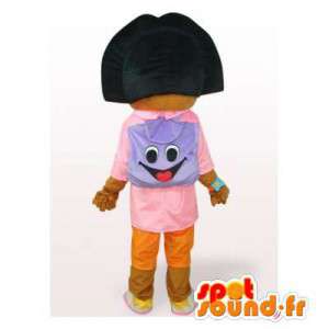 Dora mascot. Dora the Explorer Costume - MASFR006542 - Mascots Dora and Diego