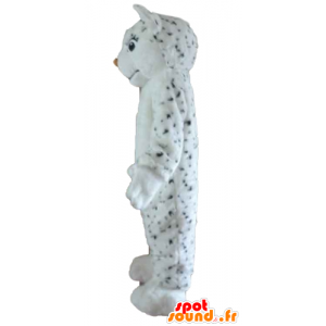 Mascota Tigre blanco, peludo, manchado de negro - MASFR22972 - Mascotas de tigre