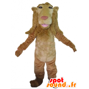 Marrón mascota león, gigante y original - MASFR22981 - Mascotas de León