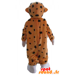 Mascotte de tigre orange, blanc et noir, fun et coloré - MASFR22982 - Mascottes Tigre