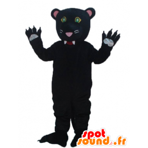 Mascotte de panthère noire, très mignonne et très réaliste - MASFR23015 - Mascottes Tigre