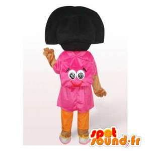 Dora mascot. Dora the Explorer Costume - MASFR006546 - Mascots Dora and Diego