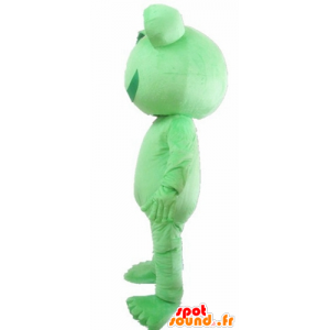 Mascot green frog, giant, funny - MASFR23022 - Animals of the forest