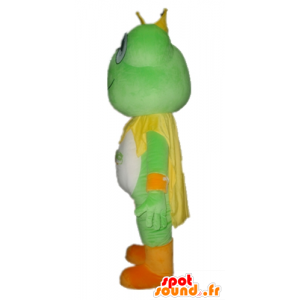 Mascot sapo verde, branco e laranja - MASFR23026 - Forest Animals