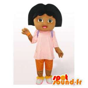 Dora mascotte. Dora the Explorer Costume - MASFR006550 - Diego e Dora mascotte