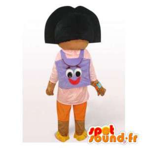 Dora mascot. Dora the Explorer Costume - MASFR006550 - Mascots Dora and Diego