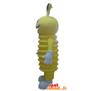 Żółty bałwana maskotka, wesoły - MASFR23053 - Niesklasyfikowane Maskotki