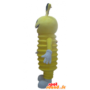 Amarillo mascota de muñeco de nieve, alegre - MASFR23053 - Mascotas sin clasificar