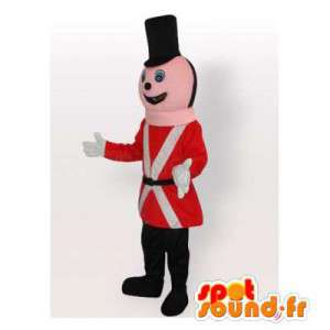 Tin Soldier Mascot. Soldier Costume - MASFR006552 - Maskoter Soldiers
