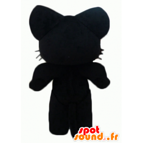 Gato grande mascota negro y rosa, divertido y original - MASFR23062 - Mascotas gato