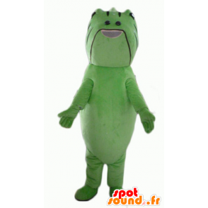 Mascot fish, green and black creature - MASFR23066 - Mascots fish