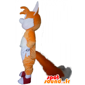 Anaranjado y blanco zorro mascota, de ojos azules - MASFR23074 - Mascotas Fox