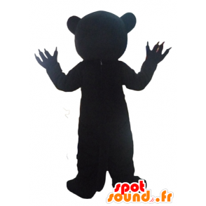 Mascot black panther, very cute and very realistic - MASFR23080 - Tiger mascots