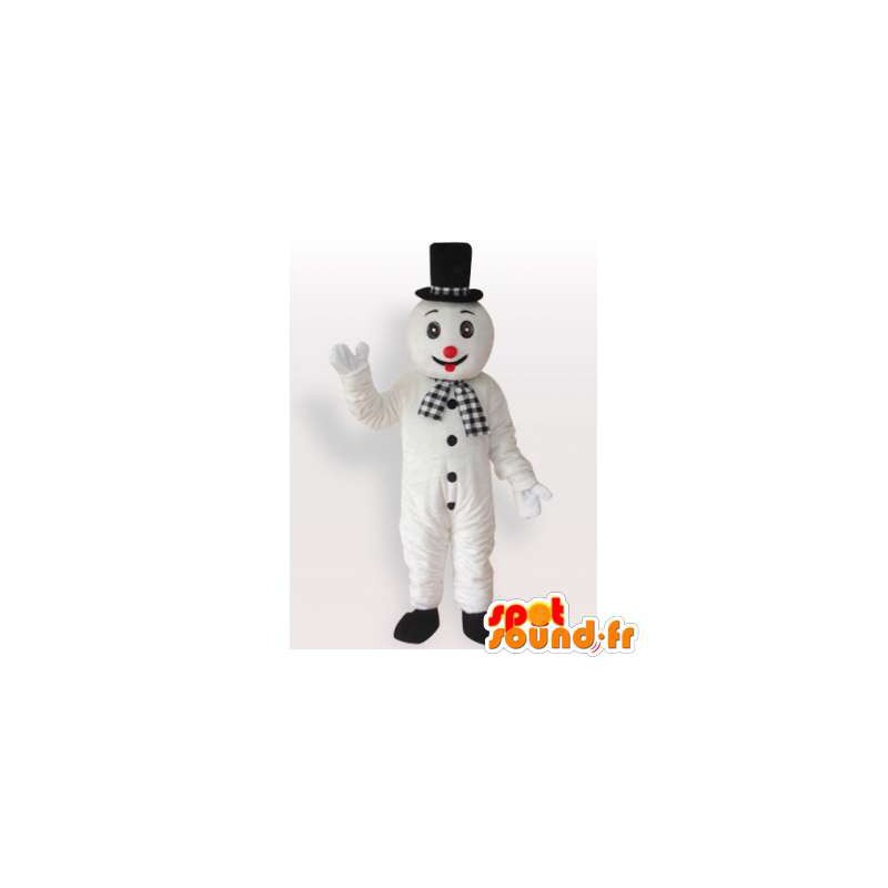Sneeuwman mascotte. Snowman Costume - MASFR006555 - man Mascottes