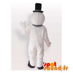 Pupazzo di neve mascotte. Snowman Costume - MASFR006555 - Umani mascotte