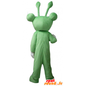 Maskot zelená žába, velmi zábavný s anténami - MASFR23105 - lesní zvířata
