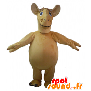 Mascot kameli, beige kameli, jättiläinen - MASFR23111 - animal Maskotteja