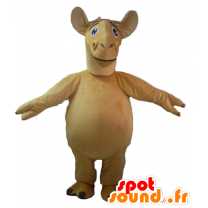 Mascot velbloud, béžové velbloud, obří - MASFR23111 - zvířecí Maskoti