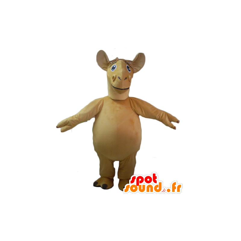 Cammello mascotte, cammello beige, gigante - MASFR23111 - Animali mascotte