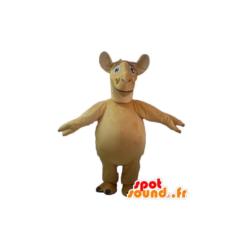 Mascot wielbłąda, beż wielbłąda, wielkie - MASFR23111 - animal Maskotki