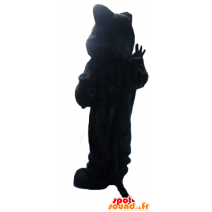 Black Cat Mascot, Black Panther, Giant - MASFR23115 - Cat Mascottes