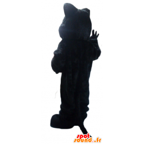 Black cat mascot, Black Panther, Giant - MASFR23115 - Cat mascots