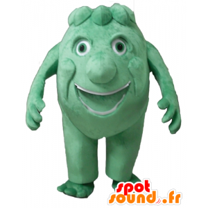 Monstro verde mascote, alcachofra gigante - MASFR23118 - mascotes monstros