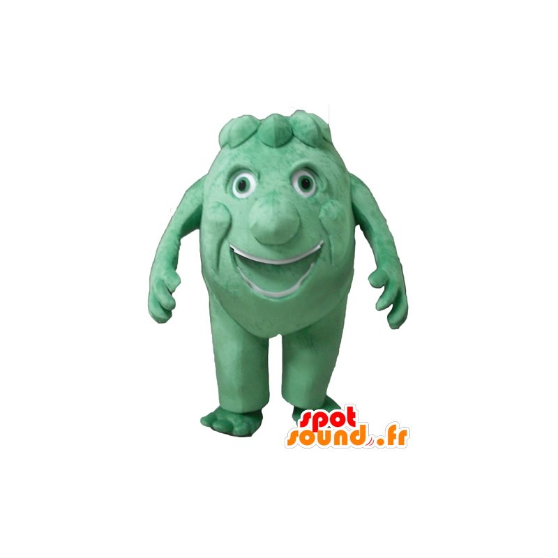 Green monster mascot, giant artichoke - MASFR23118 - Monsters mascots