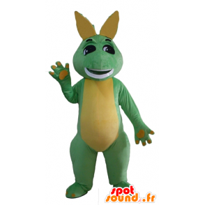 Verde mascote e amarelo do dinossauro, dragão - MASFR23124 - Mascot Dinosaur