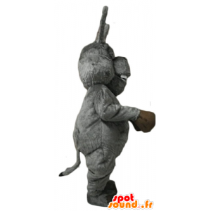 The donkey mascot, famous donkey cartoon Shrek - MASFR23130 - Mascots Shrek