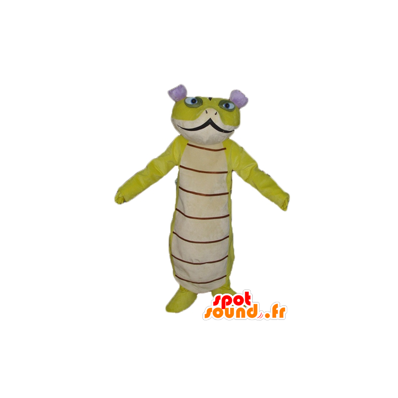 Mascota serpiente verde y blanco, hermoso y original - MASFR23142 - Mascotas de los reptiles