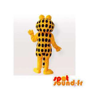 Garfield mascote, gato laranja e preto famoso - MASFR006562 - Garfield Mascotes