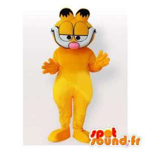 Garfield μασκότ, διάσημη πορτοκαλί και μαύρη γάτα - Μασκότ Γκάρφιλντ - MASFR006562 - SpotSound.fr