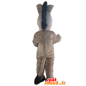 Mascot osła, brązowy i czarny narodzinach, słodkie i oryginalny - MASFR23162 - żywy inwentarz