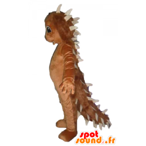 Mascot bruine egel met spikes in de rug - MASFR23170 - mascottes Hedgehog