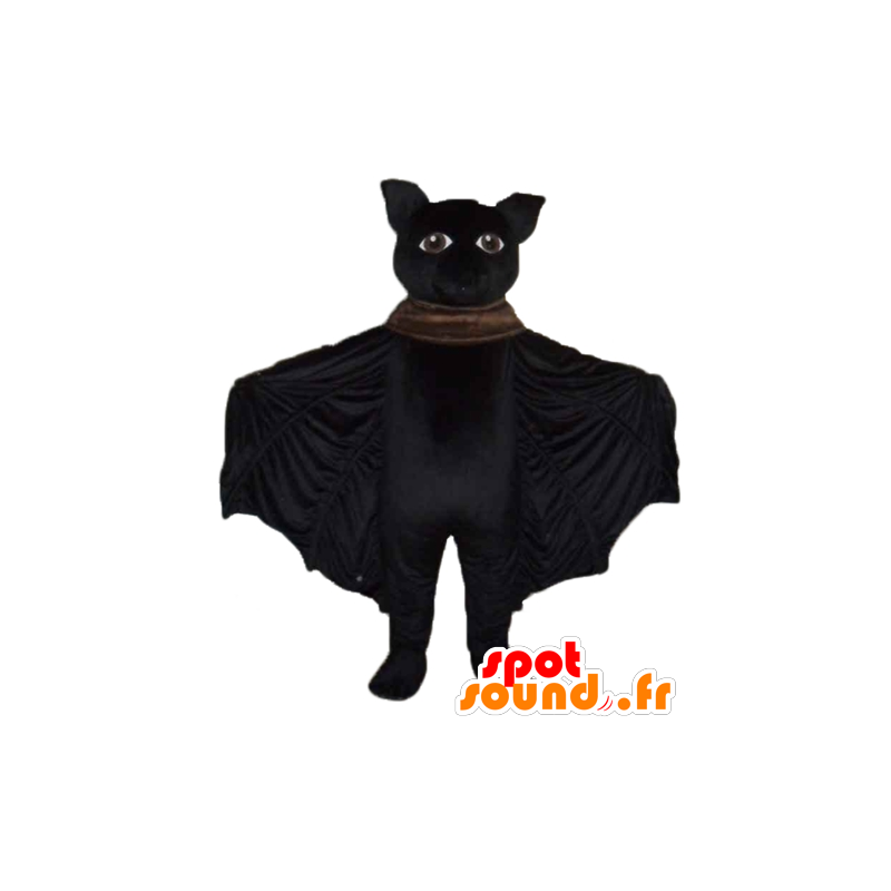 Mascotte grote zwarte vleermuis, zeer succesvol - MASFR23172 - Mouse Mascot