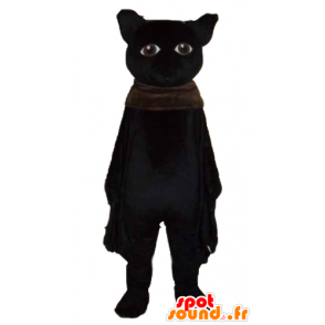 Mascot gran murciélago negro muy exitoso - MASFR23172 - Mascota del ratón