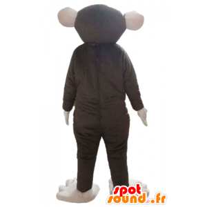 Monkey mascotte bruin en roze, erg grappig - MASFR23173 - Monkey Mascottes